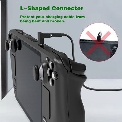 DIY Game Joystick Protective Film Sticker Type-C Adapter Kit for Steam Deck