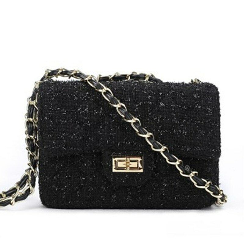 Women Bags Woolen luxury handbags Crossbody Bag Women Shoulder Bag Purse Clutch