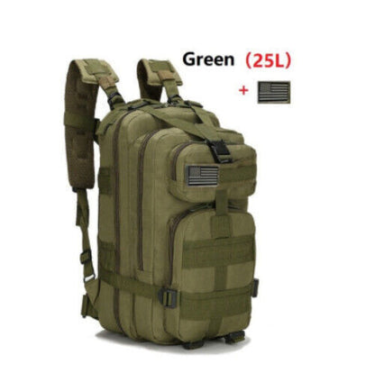 50L Tactical Backpack Army Backpack Sport Bag Outdoor Hiking Camping Travel