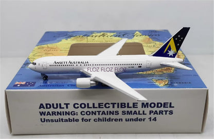 AeroClassics for Ansett Australia for Boeing B767-200 VH-RMG 1:400 plane Model
