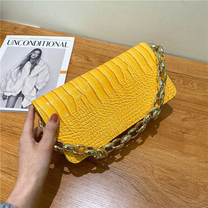 Women's Bag Shoulder Bag PU Buckle Texture Woven Handbags for Women