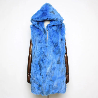Women Winter Coat 100% Coat Long Style Sleeveless Jacket