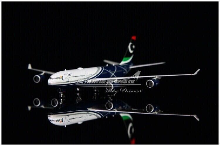 1:400 Phoenix Libya AIRBUS A340-200 Passenger Airplane Diecast Aircraft Model