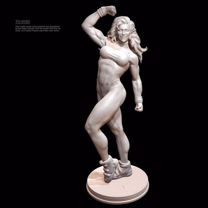 1/24 resin figure model kit Fantasy Giants 3D Printing Unassembled Unpainted