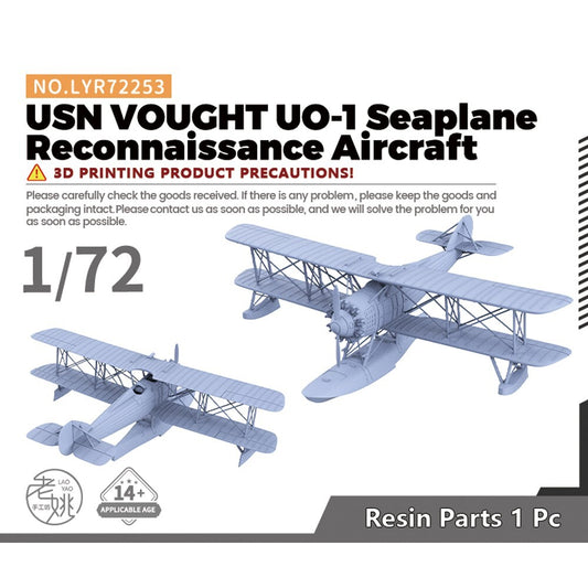 LYR72253 1/72 Model Kit USN VOUGHT UO-1 Seaplane Reconnaissance Aircraft