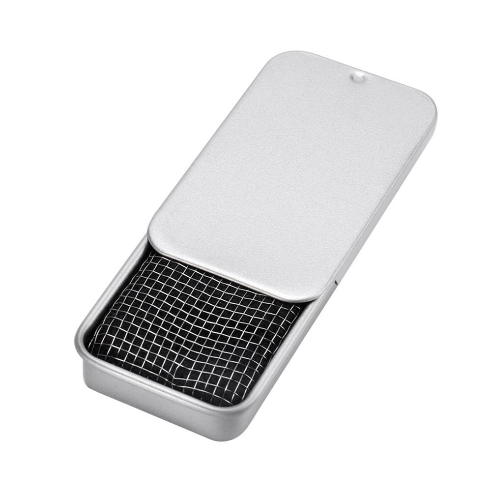 Stainless Steel Outdoor Stove Lightweight Mini Camping Cooking Push-pull Box Kit