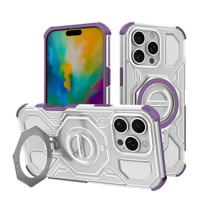 Magnetic Anti-Shock Full Protection Mobile Phone Case for iPhone 17 ProMax/16/15