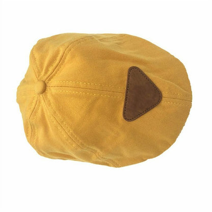 Baby Hat Spring Cotton Handsome Striped/Solid Boy Cap Beret Kids Sun Accessories