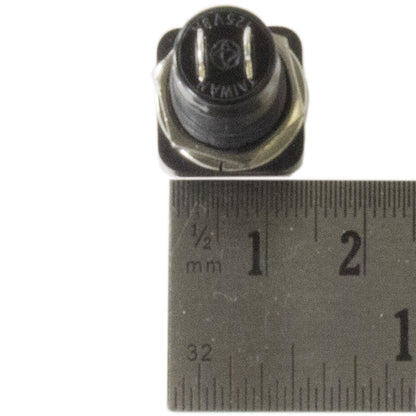 Momentary Switch Normally Open 3A 125VAC, Square Shaped Button