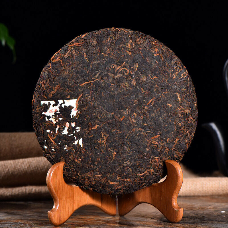 Yunnan Cooked Pu'er Tea Weight Loss Healthy Drink Memorial Pu'er Black Tea 357g