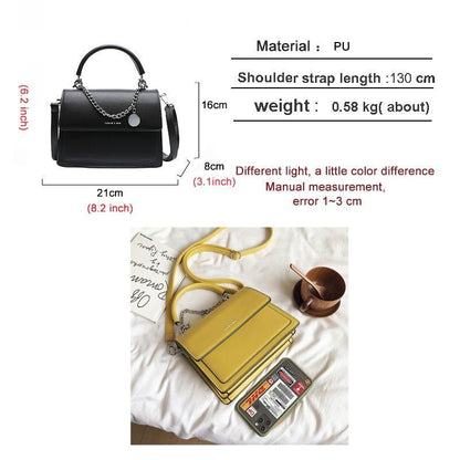 Handbag Luxury Synthetic Leather Shoulder Bag Shopper Wallet Crossbody Purse 1PC