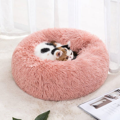 Winter Warm Cat Pet Bed – Soft Nest Cushion