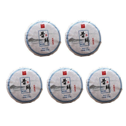 100gYunnan Tea Sheng Puer Lincang Tea Area Xigui Ancient Tree Raw Pu Er Tea Cake