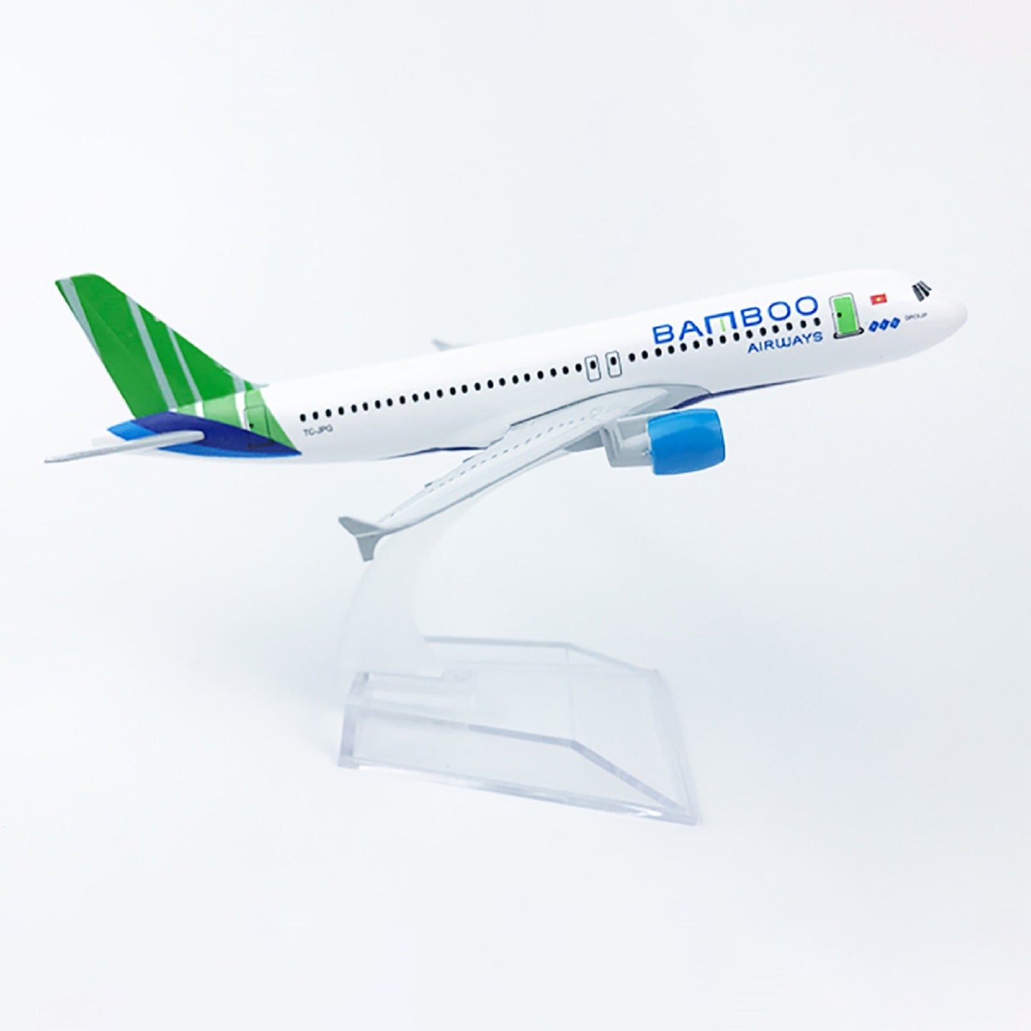 1/400 15cm Aircraft Vietnam Bamboo A320 Alloy Plane Model Airplane Craft