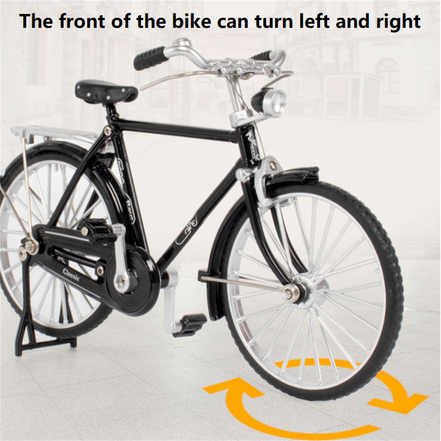 1:10 Miniature Alloy Bicycle Bike Alloy Model Bicycle Collection Ornament