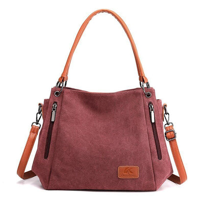 Luxury Bag Shoulder Crossbody Purse Canvas Messenger Purse Handbag Polyester