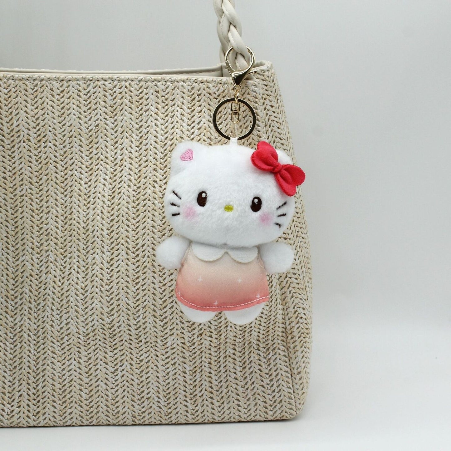 HelloKitty Plush Keychain Melody Bag Pendant Couple Pendant Keychain 4''