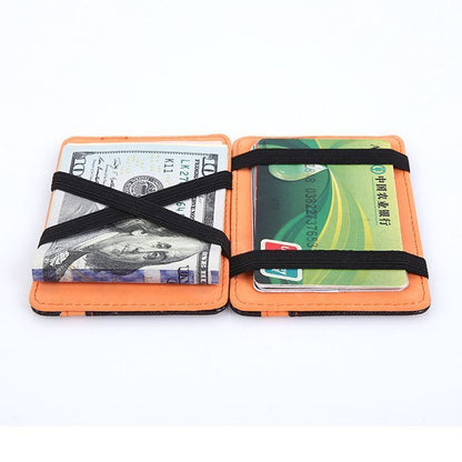 Ultra Thin Synthetic Leather Magic Wallets Mini Small Coin Purses Case Pouch Bag