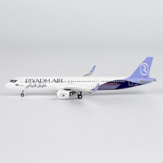 1:400 NGmodels Riyadh Air Airbus A321XLR Passenger Airplane Diecast Plane Model