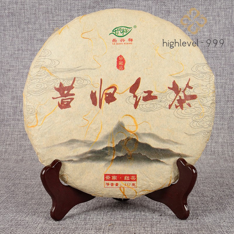 357g Yunnan Dian Black Tea Big Tree Tea Xigui Red Tea Cake Strong Aroma Type Tea