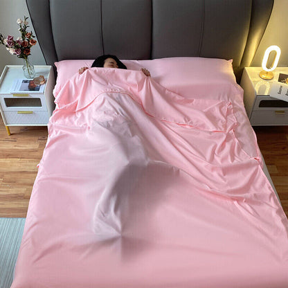 Breathable Portable Sleeping Bag Liner Anti-dirty Bag Double Travel Soft Sheets