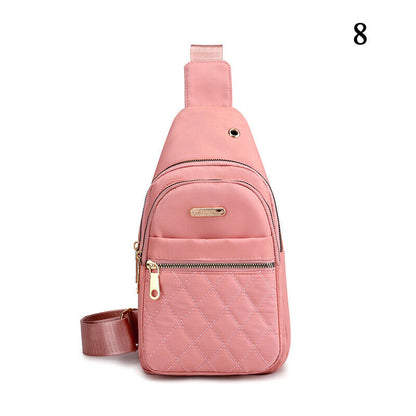Women Crossbody Shoulder Bags Chest Sling Bag Fanny Packs Travel Sports Backpack