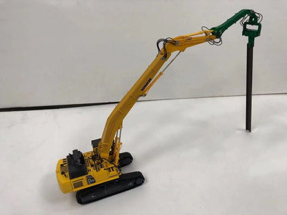 1:50 PC450LC-8 Excavator Contruct Piling Machine Metal Equipment Diecast Model