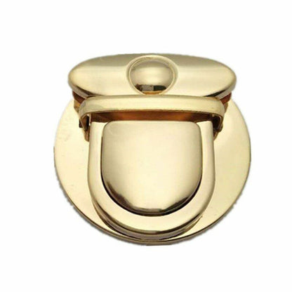 Shoulder Bag Turn Twist Lock Metal Buckle Handbags Accessories Snap Clasps 4.6cm