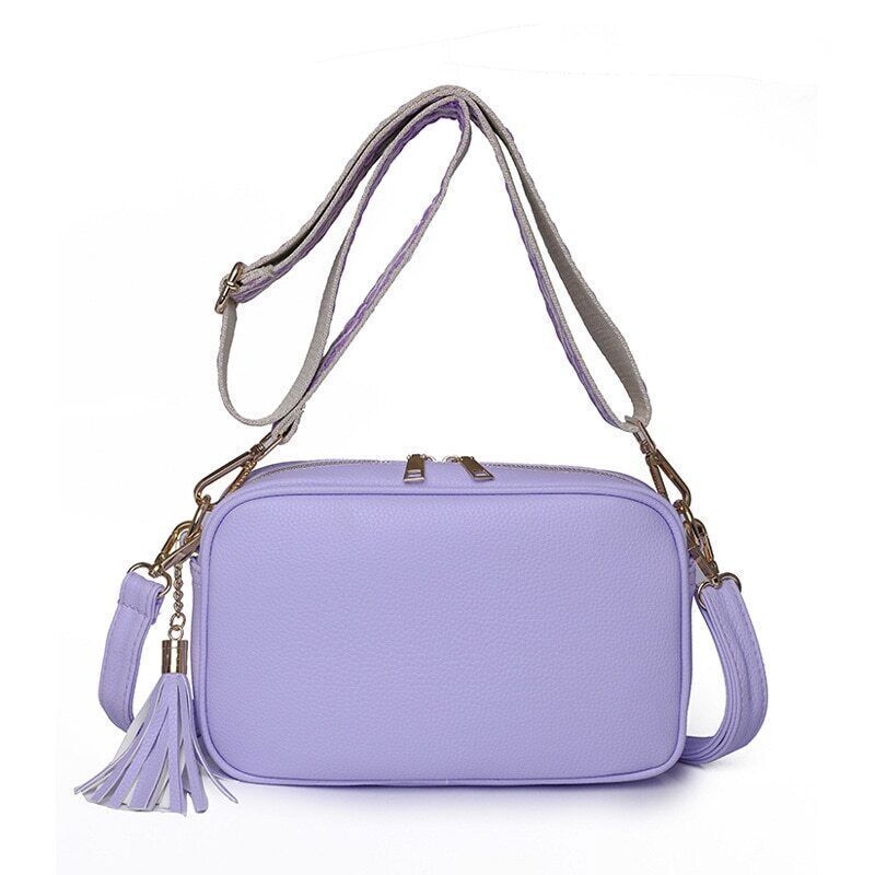Women’s Bags Handbags Purple Zipper Tassel Bag Bags Crossbody Bags Women