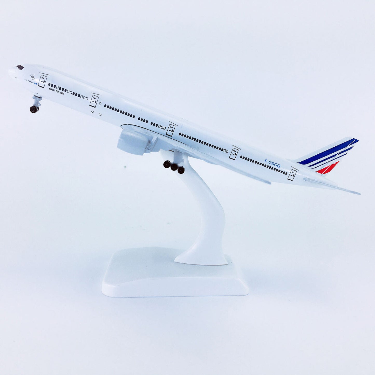 1:300 20cm Air France B777 Model Plane Alloy Diecast Airplane Airliner Ornaments