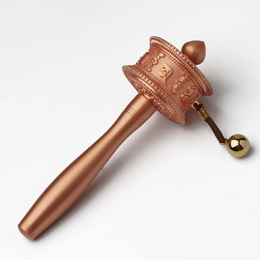 Tibetan Prayer Wheel Relieve Stress and Anxiety Perfect for Buddhist Meditation