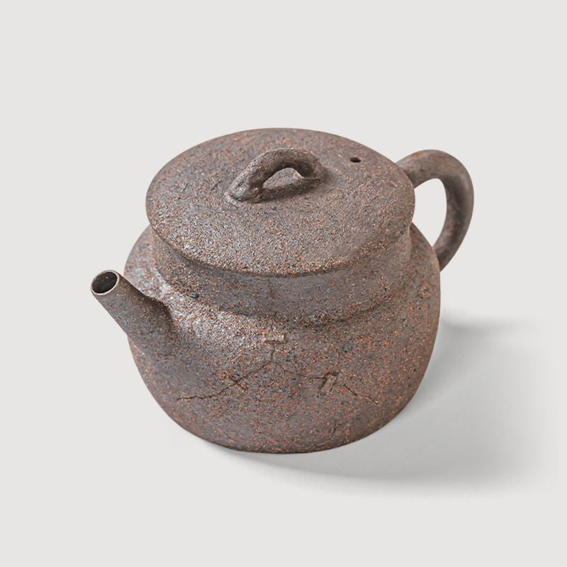 Handmade Iron Clay Teapot 130ml Antique Chinese Gongfu Tea Pot