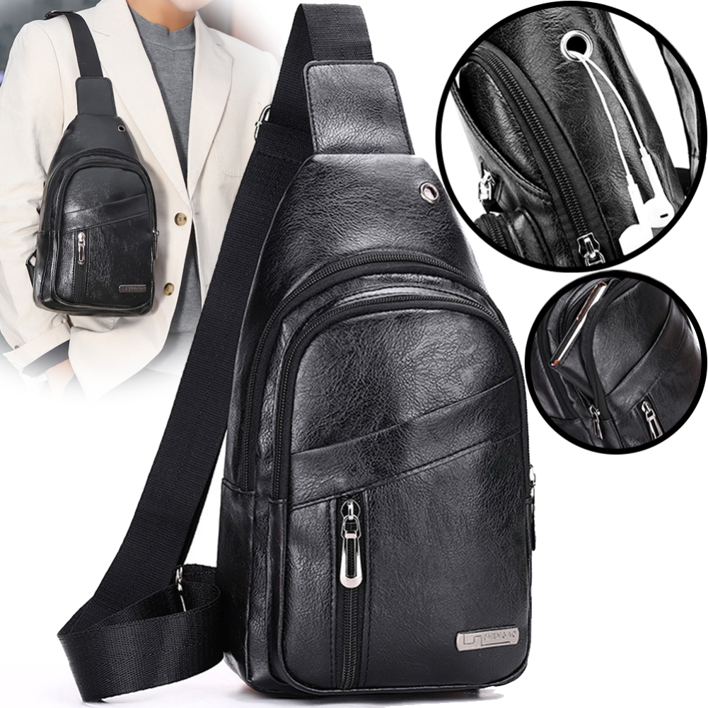 Waterproof Cross Body Bag Mens Handbag Shoulder Bag Daypack Wallet Travel Sports