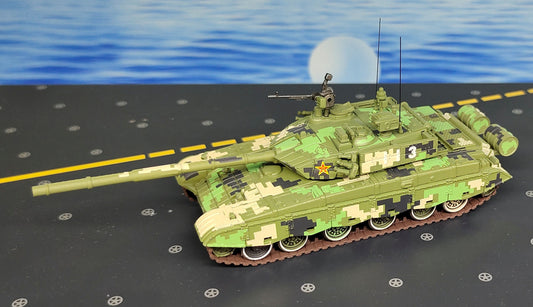 Chinese Type 99 main battle tank Early Digital Camouflage 1/72 DIECAST MODEL