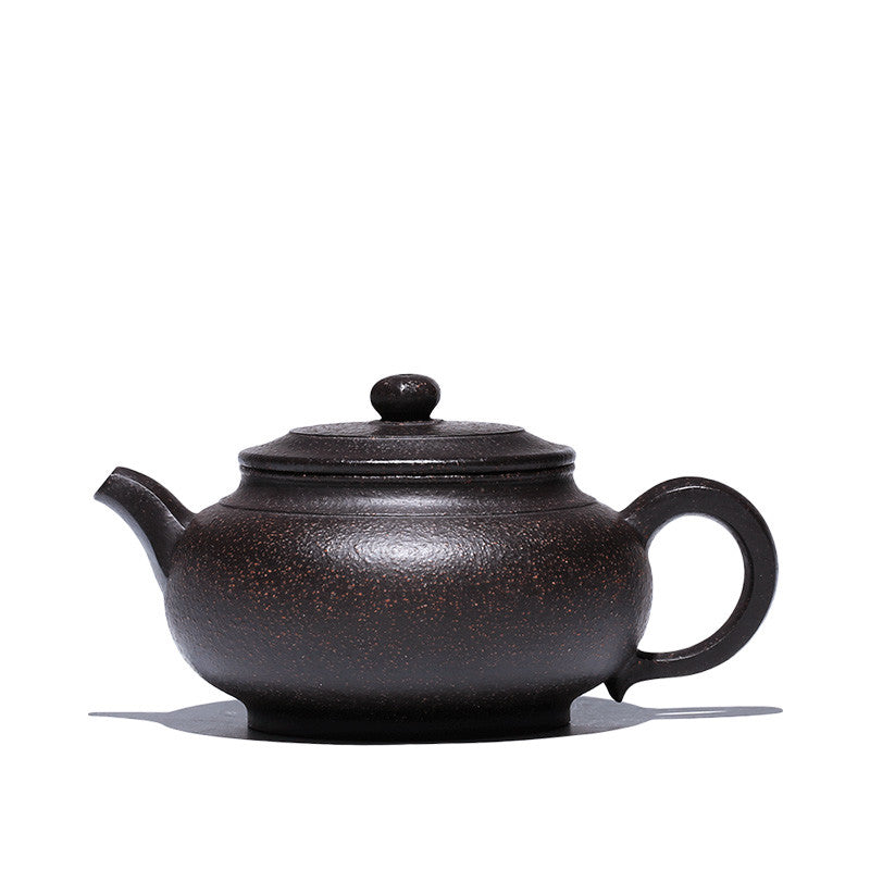 Master Handmade Tea Pot With Matching 4 Tea Cups Pure Zisha Yixing Pot Marked