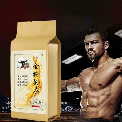 Man Ginseng Huangjing Tea 5g*30 Bags Chinese Medicine Tea Increase Long-lasting