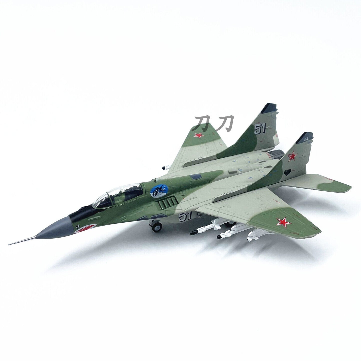 1:100 Russian Mig29 Fighter Mig29 Aircraft Model Alloy Decoration