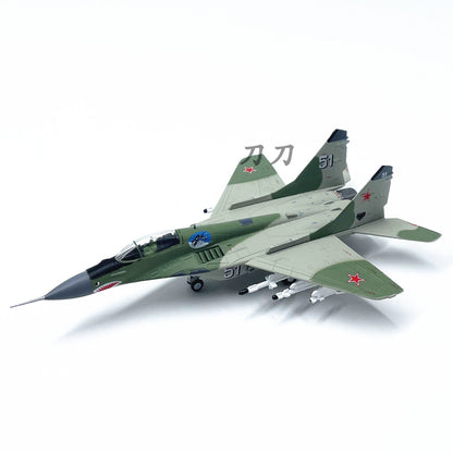 1:100 Russian Mig29 Fighter Mig29 Aircraft Model Alloy Decoration
