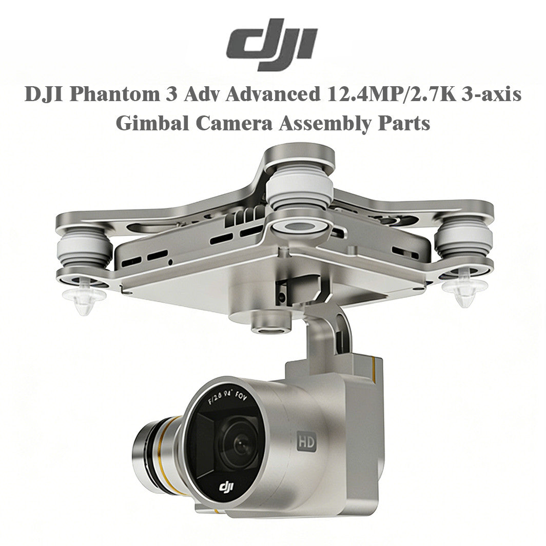 DJI Phantom 3 Advanced 12.4MP 2.7K 3-Axis Gimbal Camera Parts