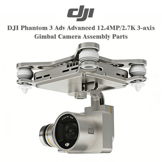 DJI Phantom 3 Advanced 12.4MP 2.7K 3-Axis Gimbal Camera Parts