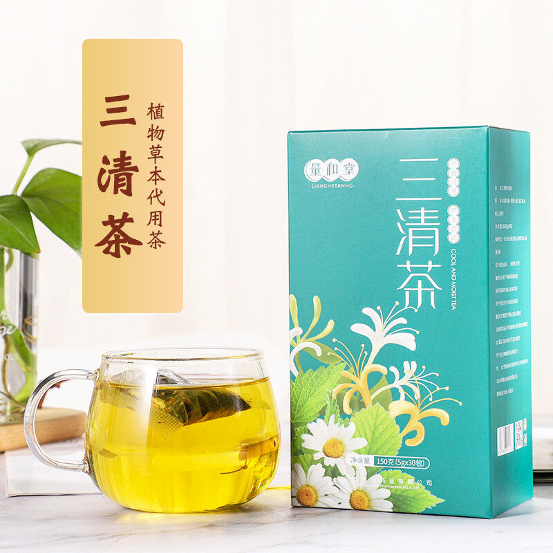 Chrysanthemum Mint Herbal Tea Bags Refreshing Floral Drink for Wellness 150g