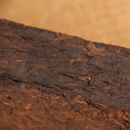 Premium Puer Cooked Tea Brick Old Banzhang Ancient Tree Bamboo Tube Tea 500g