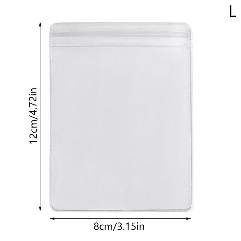 10Pcs Jewelry Storage Bag Box Anti-Oxidation Transparent Jewelry Organizer