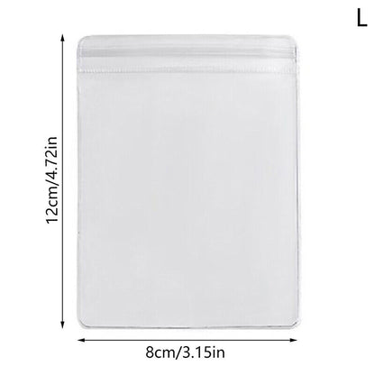 10Pcs Jewelry Storage Bag Box Anti-Oxidation Transparent Jewelry Organizer