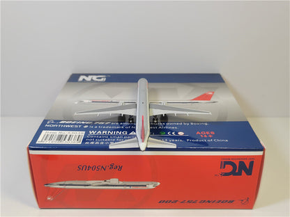 NG Models NORTHWEST FOR BOEING B757-200 N504US 1:400 Aircraft Pre-built Model