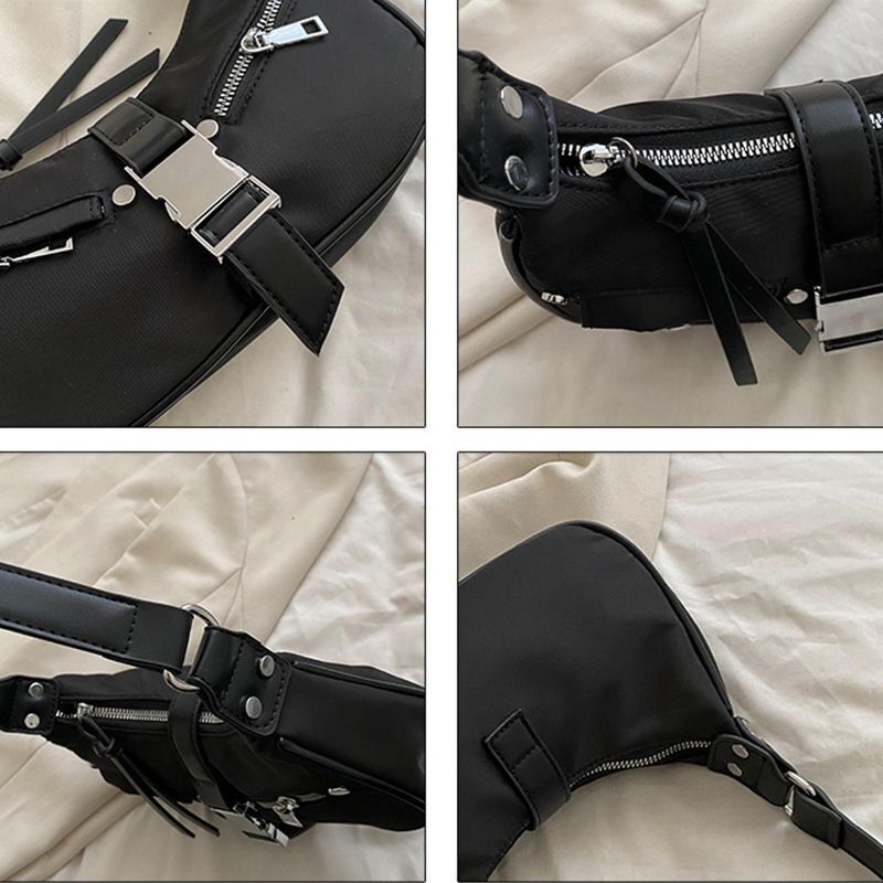 Sweet Cool Crossbody Bag Lightweight Nylon Shoulder Tote Shopping Purses Handbag