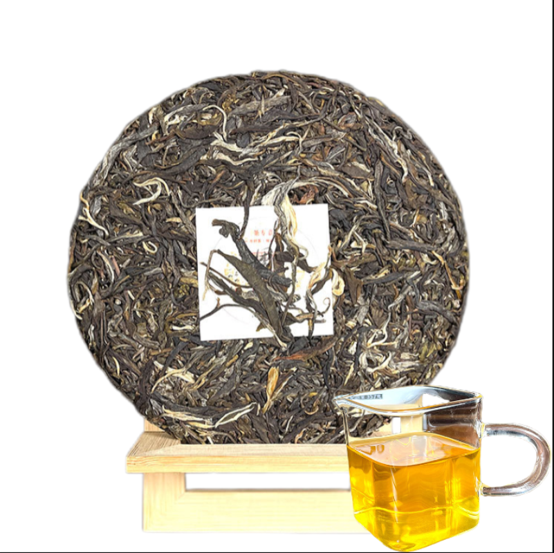 Yunnan Pu'er Tea Sleepy Deer Mountain Famous Tea Pu'er Raw Tea Cake 357g/12.59oz