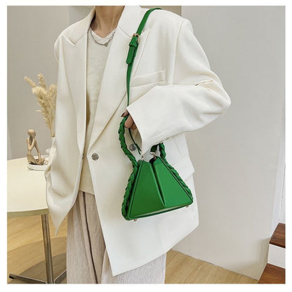 Shoulder Bag Simple Triangle Fashion Small Bag Handbag Purse Travel 16*20*7 CM