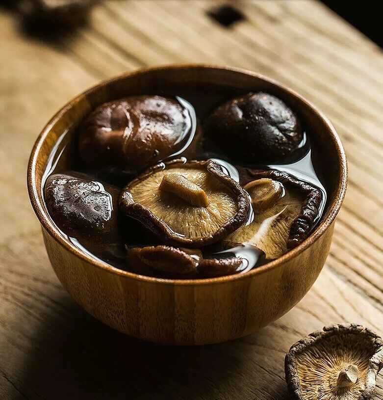 Dried Shiitake Mushrooms Organic Grown Mushrooms Premium Natural Fungus