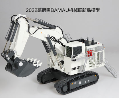 1:50 LIEBHERR R9600 Crawler Mining Excavator Construct Equipment Diecast Model